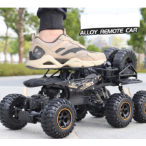 초대형 오프로드 자동차 rc카 고속4륜구동 튼튼한, 리튬 배터리 4세트