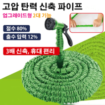 가정용 놀라운 스프레이 호스 다목적으로 사용 가능합니다, 블루, OPP 장착 25FT