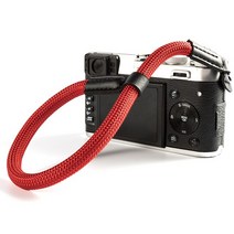 디지털 카메라 손목 핸드 스트랩 라이카 D-LUX Q2 M10 X 그립 파라코드 브레이드, 02 Red color