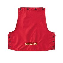 시마노(SHIMANO) 라이프 재킷 구명조끼 플로팅 베스트 후면 레드 L AC-199N