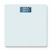 아띠 사각 LCD 디지털 체중계, 화이트