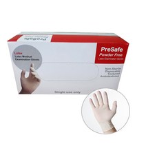 슈퍼세이프 파우더프리 무분말 의료용 라텍스 글러브 100pcs 반영구화장재료 방역장갑, 1개, L