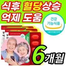 [식약처 인증] 바나바 바나바잎 추출물 코로솔산 식후 혈당 당수치 상승 억제 도움 조절 건강 케어 보조제 영양제 추천 + 알 약 케이스, 6개월 / 3개