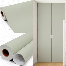 현대시트 리폼 초보자용 인테리어필름 단색 무광 고급 시트지 53종 5m, 52) 녹회색 ECSL613 - 5m