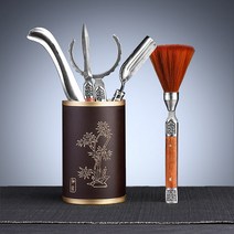 다도 육군자 세트 쿵푸 다기 액세서리 황동 6군자대전포차 공구차, 옵션20