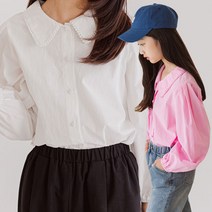 미니로이 가든 여아 아동 주니어 초등학생 블라우스