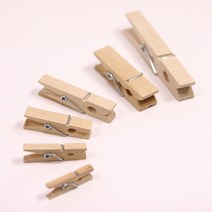 핌스토리 나무집게 모음, 4x30(12개)