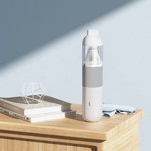 송풍기 소형 낙엽청소기 브로워 Portable Car Vacuum Cleaner Air Blower Rechargeable Handheld Automotiv, 01 White
