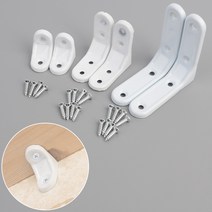 선반 고정 벽 지지대 ㄱ자 받침 브라켓 모서리 꺽쇠 소 중 대 가구 보수 벽 피스 나사 못 고정식, 대