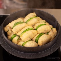 [넉넉한 2인분] 전골 깡통시장 골목 유부주머니 유부어묵탕, 유부주머니단품, 5정