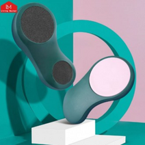 [보들보들 아기발]최적의 그립감/ 2in1 깔끔하게 풋케어 / 금강석 샌드페이퍼 각질제거기 풋파일 1+1 총2개