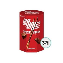 빼빼로 초코 184g 3개