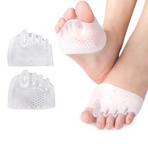 실리콘 젤 깔창 발가락 분리기 엄지 외반 정형 외과 발 보호대 건막 류 조절기 외반증 관리 쿠션