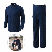 티뷰크 S/S 작업복 TB-19-15J/P 상하의, 색상:상의-L(95)|사이즈:하의-28
