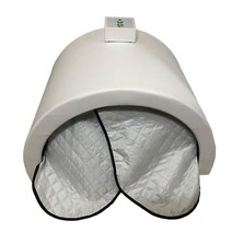 온열돔 찜질기 돔사우나 전신사우나 온열 찜기, 신규업그레이드 발열실(화이트)