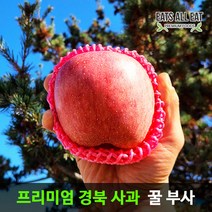 이츠올릿 청송 꿀 정품 부사 사과 3kg 소15과 경북 안동 문경 밀양 장수 밀양 얼음골 못난이, 정품／부사 소과 22-24과 5kg