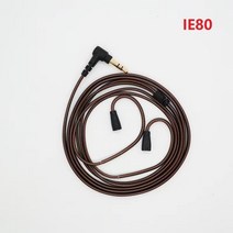 3.5mm 헤드폰 업그레이드 교체 케이블 분리형 MMCX IE40PRO IM 2Pin0.78 HD650 QDC IE80 Shure SE215 에 사, 02 IE80, 02 IE80