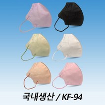 라임비 KF94마스크 새부리형 AD마스크 식약처 국산 대형 황사마스크 비말차단 60매, 민트 60매