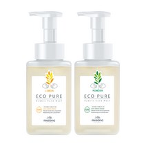 [레몬향 / 베이비 파우더향] 에코퓨어 버블 핸드워시 300ml, 레몬향, 1개