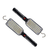 손전등 LED 충전용 34구 캠핑 랜턴 휴대용 야간 자석 고리 집광렌즈 고효율, LED손전등(충전기미포함)