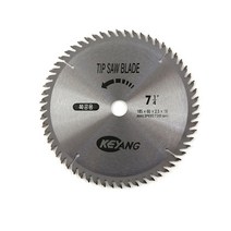계양 초경톱날 목공용 7인치 국산 팁쏘