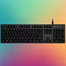 로지텍코리아 G512 RGB 적축 키보드, 단품, 단품