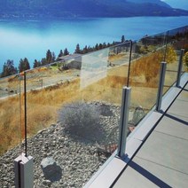 난간 유리 가드레일 휀스 안전바 옥상 난간대 데크, 304 로스트 블랙 85cm