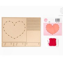 유아미술 재료 집콕놀이 미술수업 스트링아트 모양도안, 별