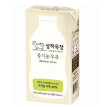 초록마을 상하목장 유기농우유(200mL x 6), 30개입, 200ml