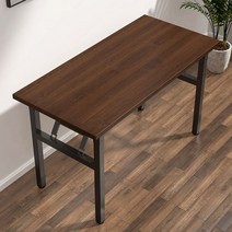 더준 접이식 작업대 작업다이 포장테이블, 브라운(80x40)