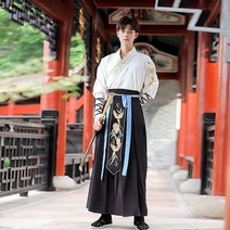 남자개량한복 무사 망토 계량 생활한복 퓨전 빅사이즈 어른 남성 겨울 공연