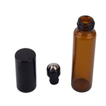 HY 향수공병 용기 롤러볼형 향수케이스 향수용기, 갈색 - 5ml