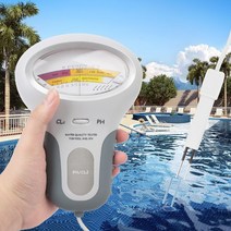 ph 염소 측정기 수질 테스트 장치 pc-102 ph 테스터 cl2 수영장 수족관 2 in 1 측정, 없음