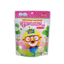 뽀로로 데일리 비타츄잉정 멀티비타민 딸기맛, 2팩