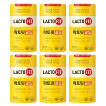 식약처 인증 인정 종근당 건강 락토핏 생유산균 골드 5X LACTO FIT 포뮬러 포뮬라 랏토핏 락토픽 라토핏 라토픽 라토피 프로 바이오 틱스 텍스 택스 홈쇼핑 방송 광고 유산균, 6통, 50포