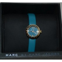 [해외]명품마크제이콥스시계70015225 MARC JACOBS MBM1253 WOMENS TURQUOISE DIAL LEATHER STRAP WATCH TAG