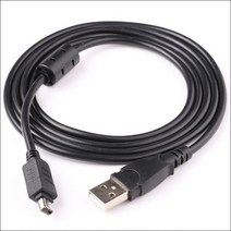 2IN1 USB/AV TV 데이터 동기화 리드 코드 케이블 CB-USB6 올림푸스 스타일러스 1070 터프 3000 5010 6000 mju 700 720SW 725SW 710, [01] USB CABLE