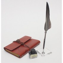 유럽풍 찍어쓰는 만년필 다이어리 세트 스케줄노트