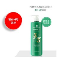 국산 약산성 탈모방지 예방 두피 모발 강화 산후 여성탈모 샴푸500ml