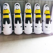축구 풍선 벽 1.8m 훈련 프리킥 장애물 축구 더미, H