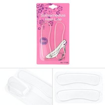 2개입 실리콘 구두 뒤꿈치 보호 패드 신발 쿠션 물집 통증 방지 하이힐 뒷꿈치