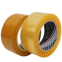 우림 투명 황색 박스테이프 80M 20개 1박스 더블경포장 opp 테이프