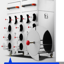 구이 군고구마 기계 장작불 스토브 상업 겨울 장사, 장작탄소(9홀)(바퀴포함)두꺼운5판이상