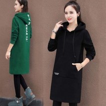 동자언니 bebedi 여성용 노아느 롱 후드티 1+1