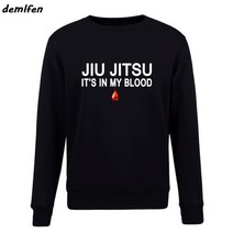 입문용 연습용 주짓수 도복 래쉬가드 봄가을 남성 패션 스웨터 쿨 코트 프린트 후드 Jiu Brazilian Marti