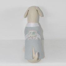 금동이 펫 GM004 회빛사각학보 강아지 고양이 애견 한복