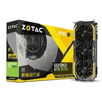 ZOTAC 지포스 GTX 1070 AMP 익스트림