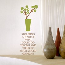 현관리모델링 화분에 반-B타입 감성스티커