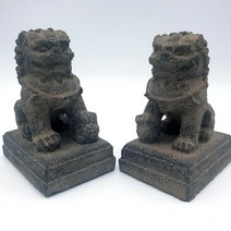 해태상(회색)10cm 한쌍