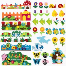 어린이집 유치원 게시판 꾸미기 환경 구성 교실 봄 여름 가을 겨울 교회 환경판, 02_대형, 꿀벌